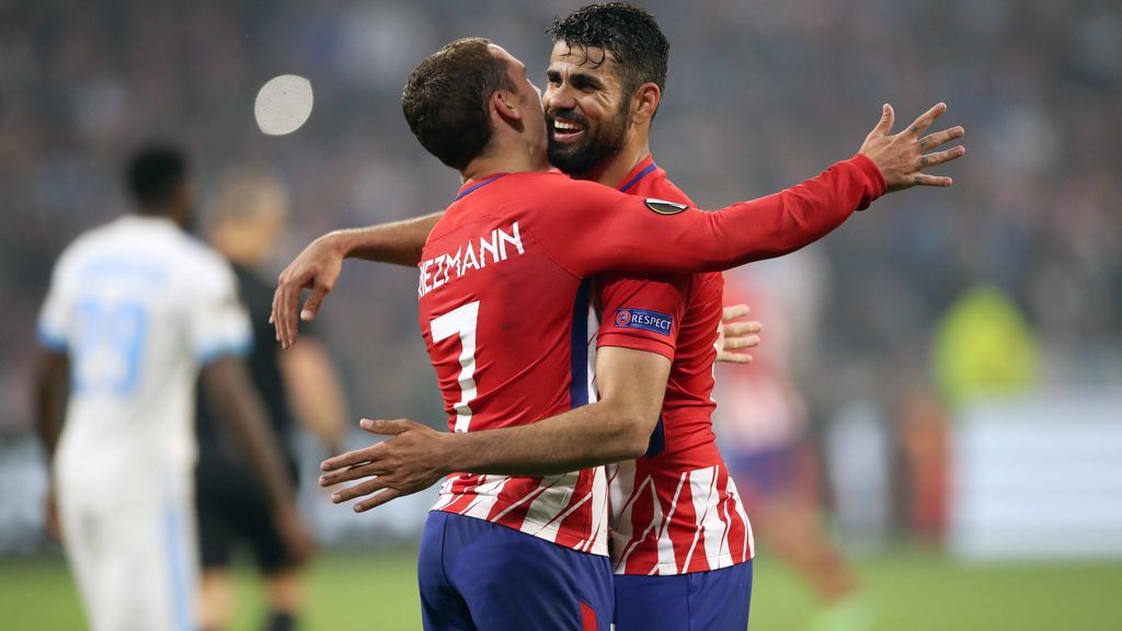 El 'nada cariñoso' mensaje de Griezmann a Diego Costa en su última foto