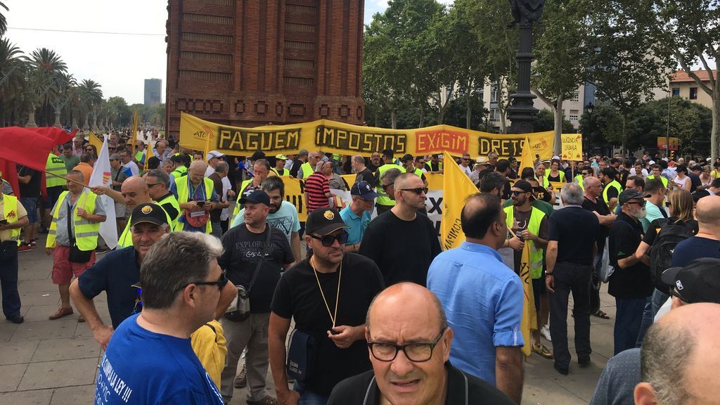 Los taxistas de Barcelona ponen fin a la huelga al finalizar su segunda jornada de paros