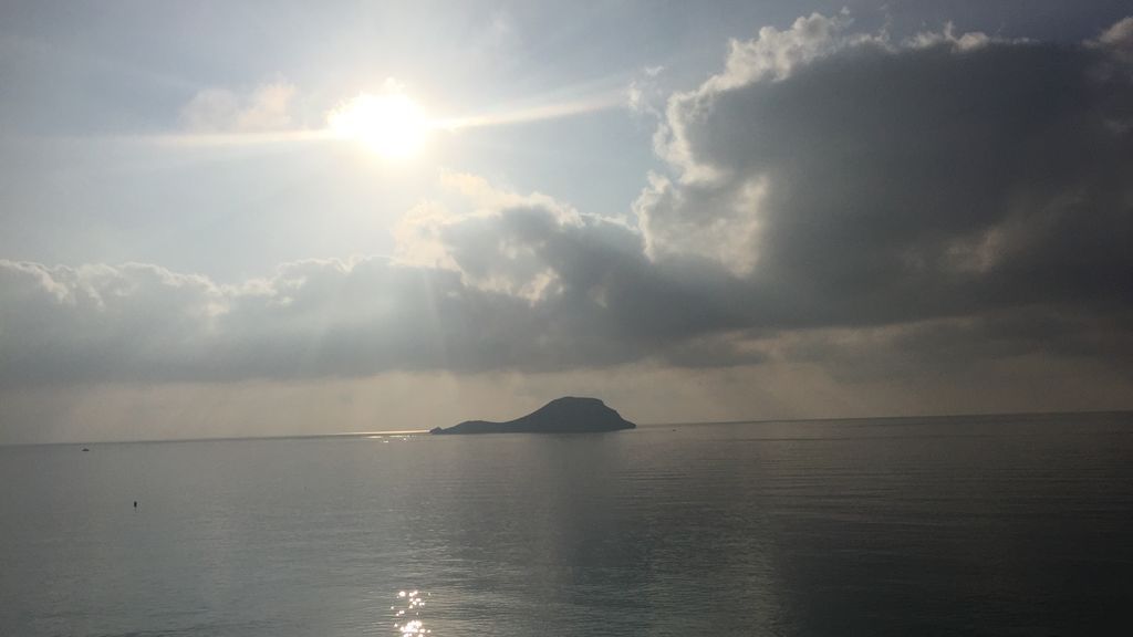 Alicia Ortiz en La Manga del Mar Menor, Murcia