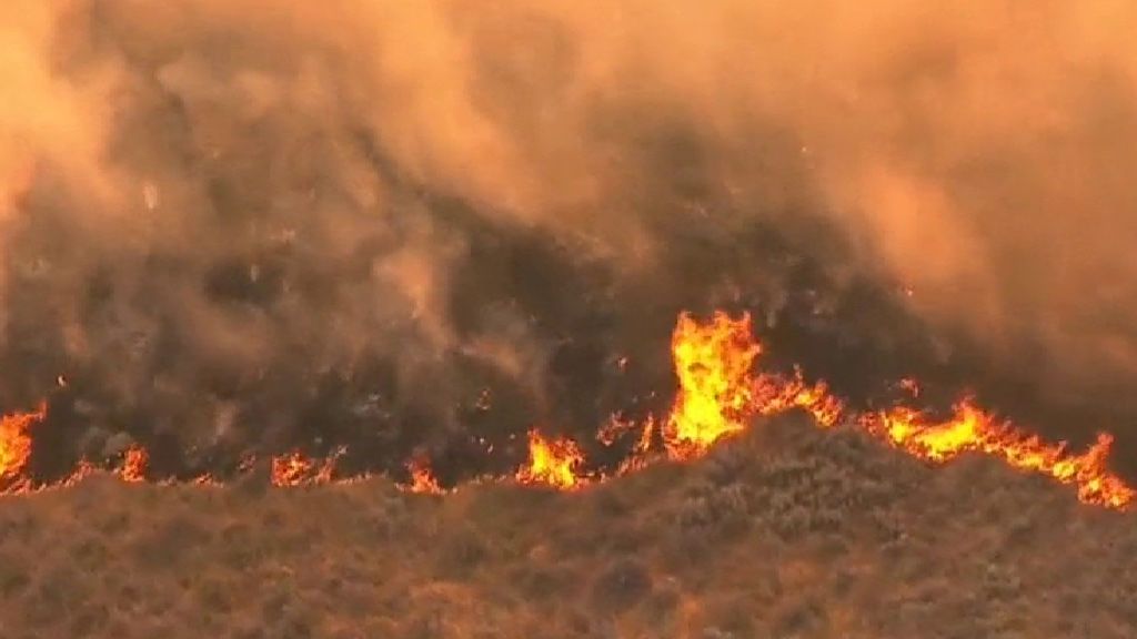 7.000 hectáreas arrasadas por el enorme incendio de Oregon