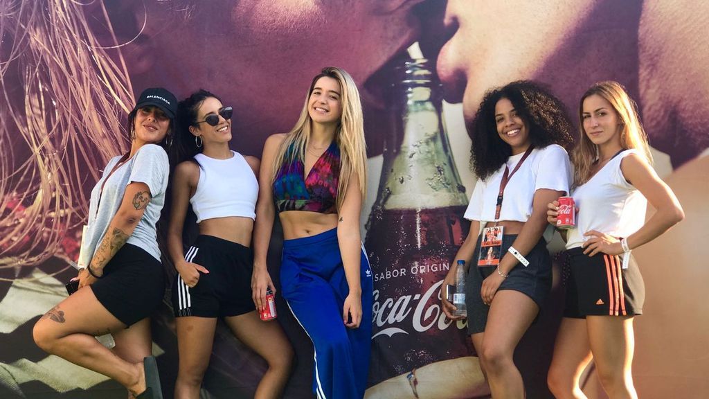 Lola Índigo ya están listas para darlo todo en #CCME On The Beach