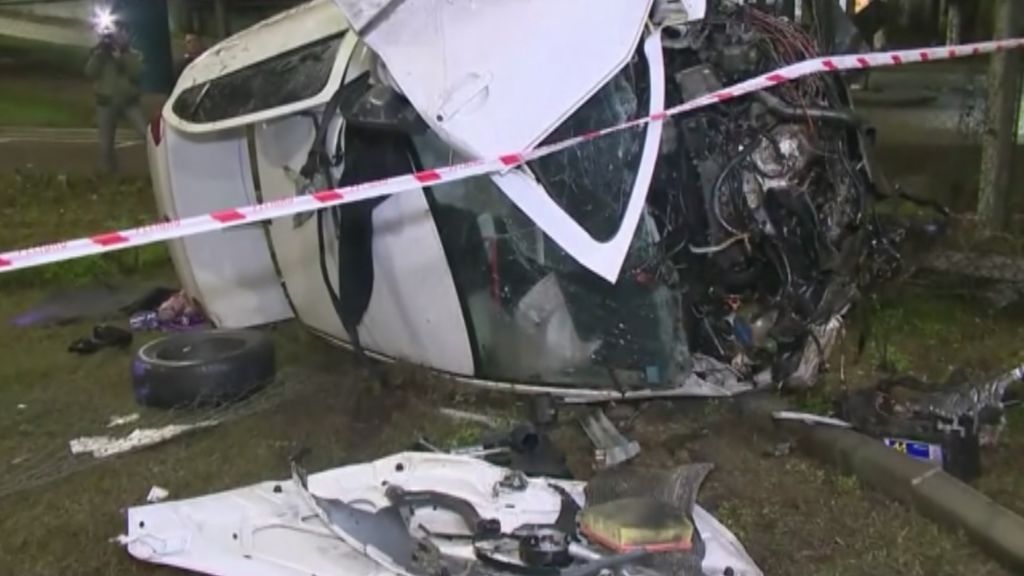 Impactante accidente en una autopista de Buenos Aires