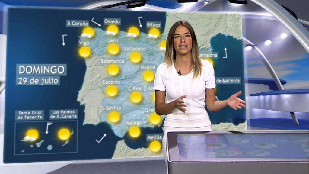 Calor sofocante: Continúan subiendo las temperaturas y se espera viento en Canarias