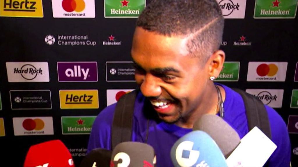 Malcom, feliz tras su debut con gol en el FC Barcelona