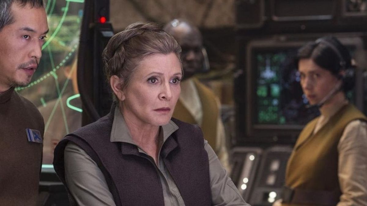 Carrie Fisher Leia Organa en Star Wars