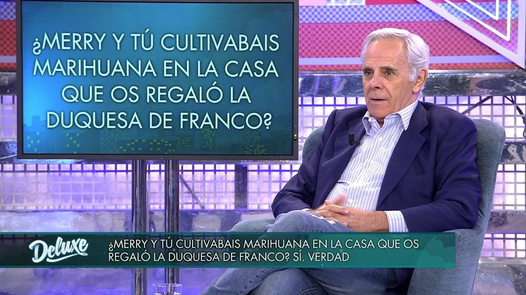 Jimmy Giménez-Arnau: "Merry Martínez-Bordiú y yo cultivábamos marihuana"
