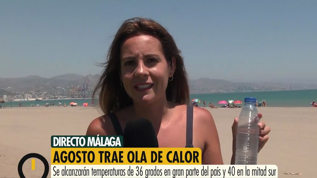 Ana Hinestrosa sufre la hora de calor: “Es insoportable estar en Málaga”