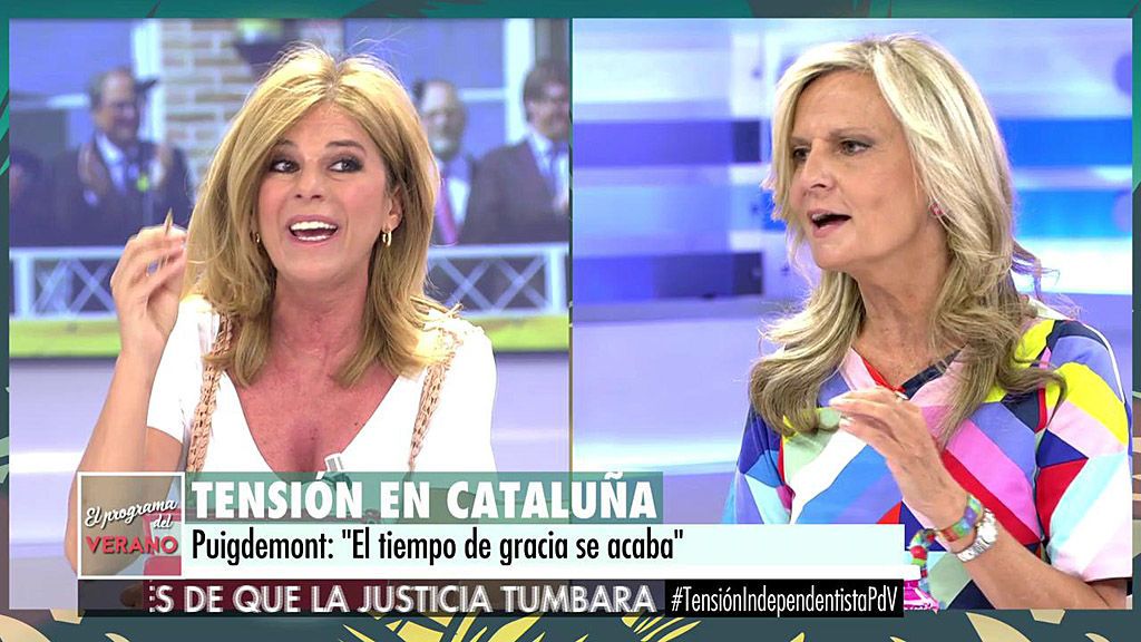 "¡Eres una manipuladora!": el tenso enfrentamiento entre Esther Palomera e Isabel San Sebastián