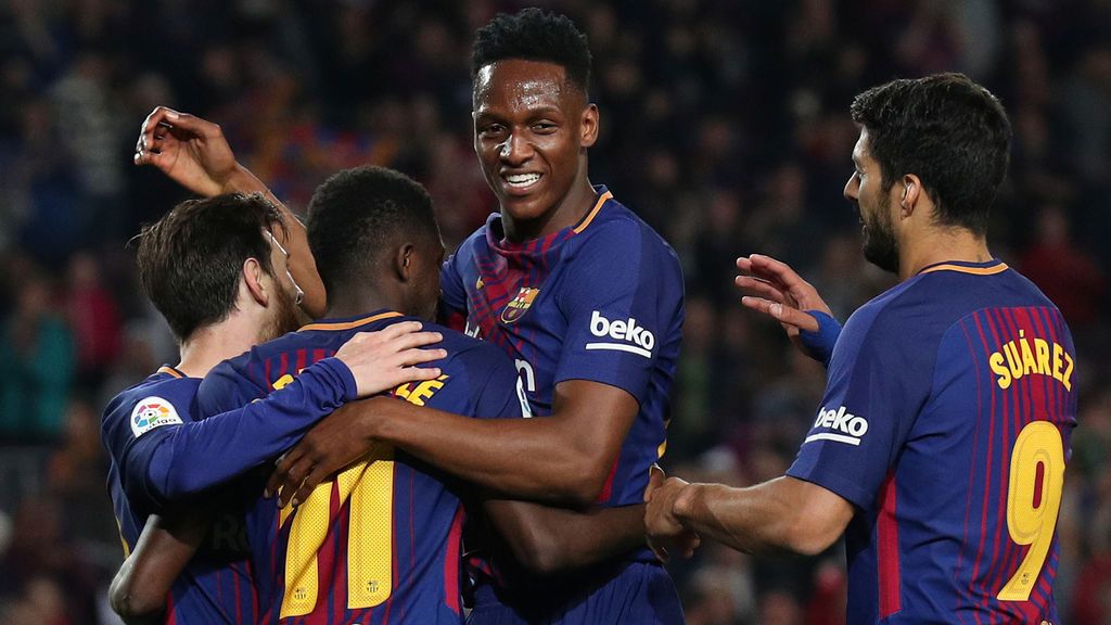 Yerry Mina desvela como fue su llegada al Barça: "Messi, Suárez e Iniesta me quitaban 50 euros todos los días"