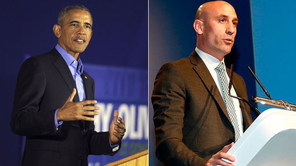 ¿Rubiales y Obama? La conversación que las redes sociales no se creen