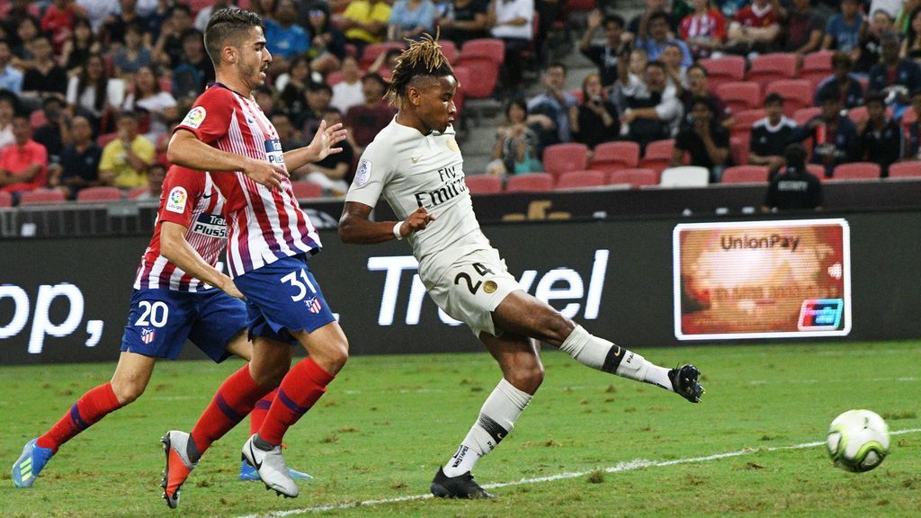 El PSG gana al Atlético en Singapur con un gol en el descuento (4-3)
