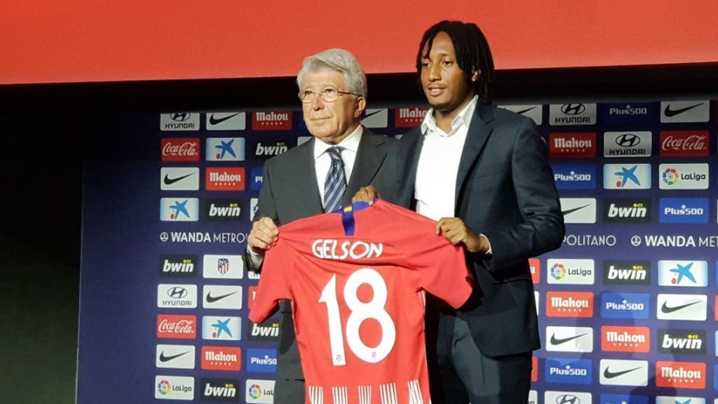 Gelson Martins, el fichaje más barato del Atlético, ya tiene camiseta