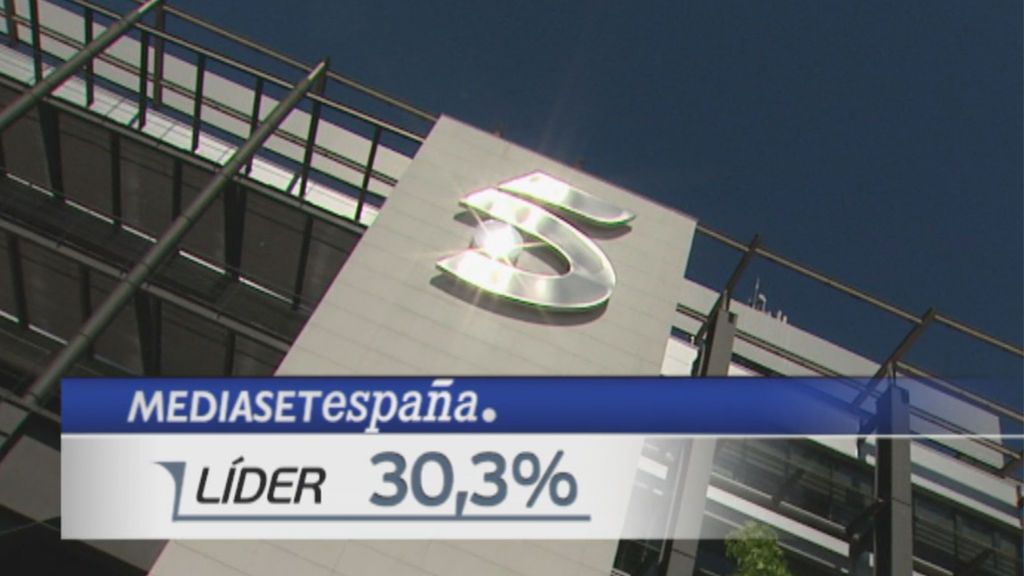 Telecinco es por 18 meses consecutivos la cadena más vista de España