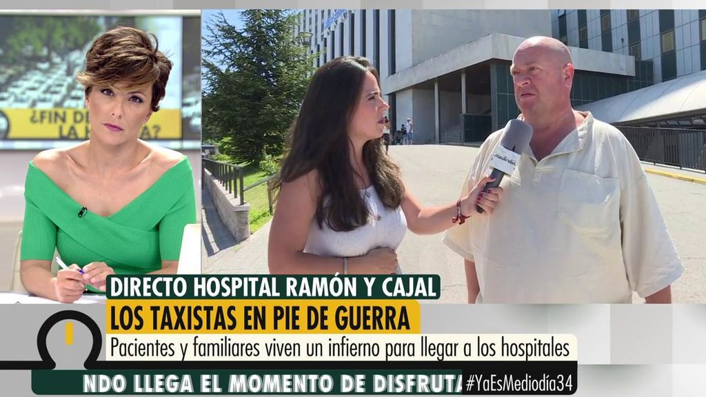Los pacientes de hospitales, los peores parados de la huelga del taxi: "No es admisible que no se cumplan los servicios mínimos en hospitales"