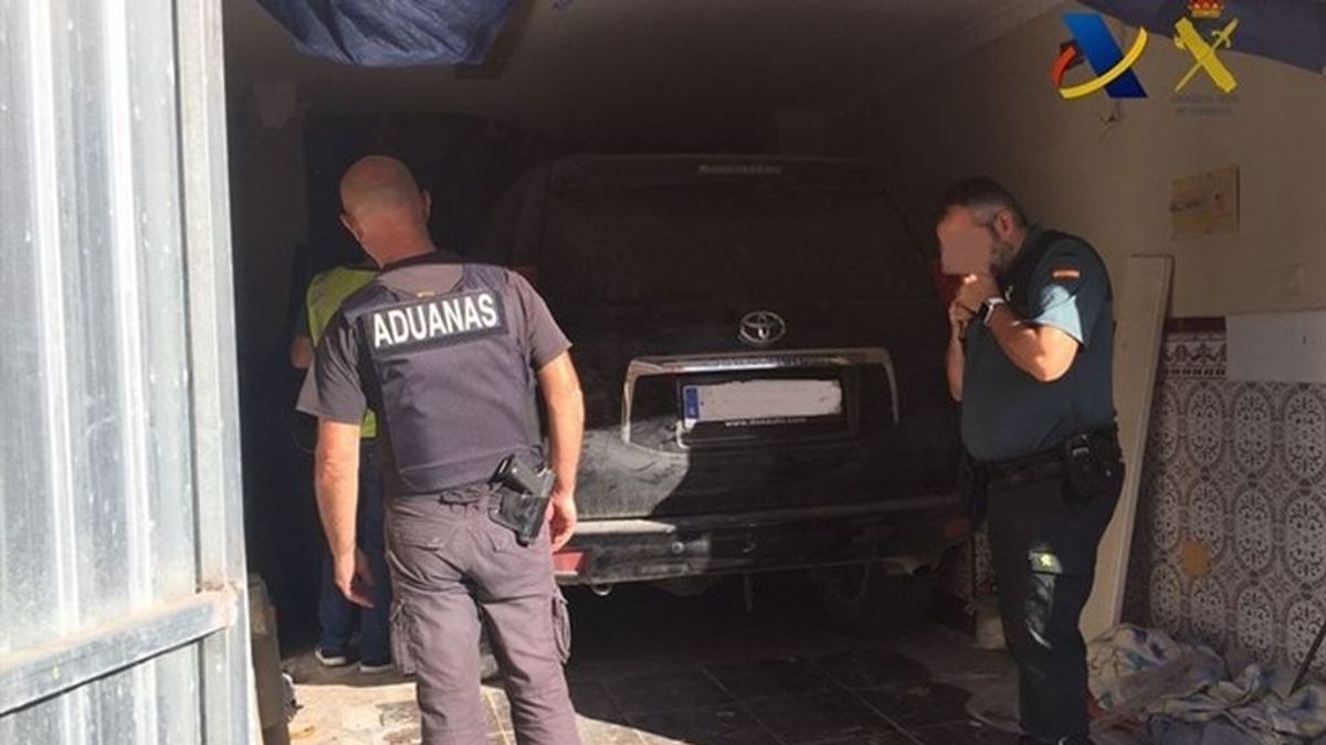 Incautadas tres toneladas de hachís ocultas en una 'guardería' en La Línea (Cádiz)