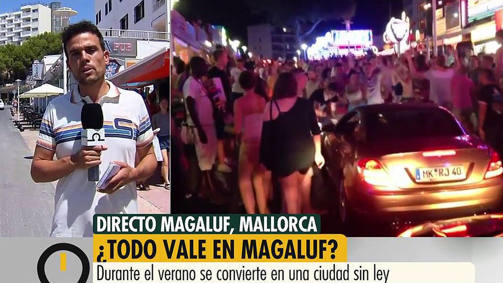 Juan Pablo Carabias afirma que ha recibido “intimidaciones” de porteros de discoteca durante un reportaje en Magaluf
