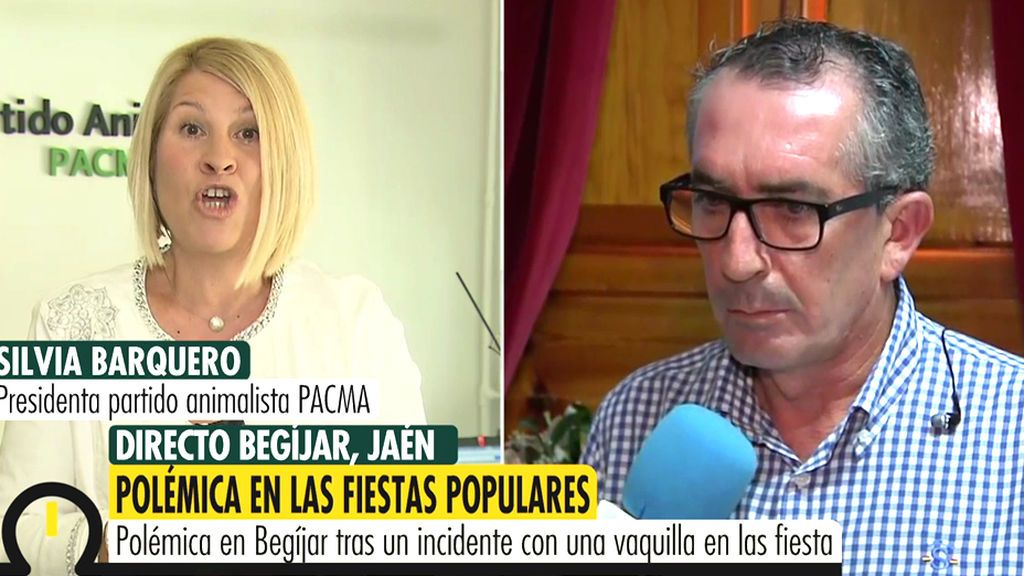 El alcalde de Begíjar y PACMA se enfrentan por la vaquilla herida: "No fue maltrato, fue un accidente"