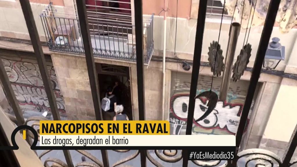 Los pisos de la droga en El Raval convierten a Barcelona en la "capital del narcoturismo"
