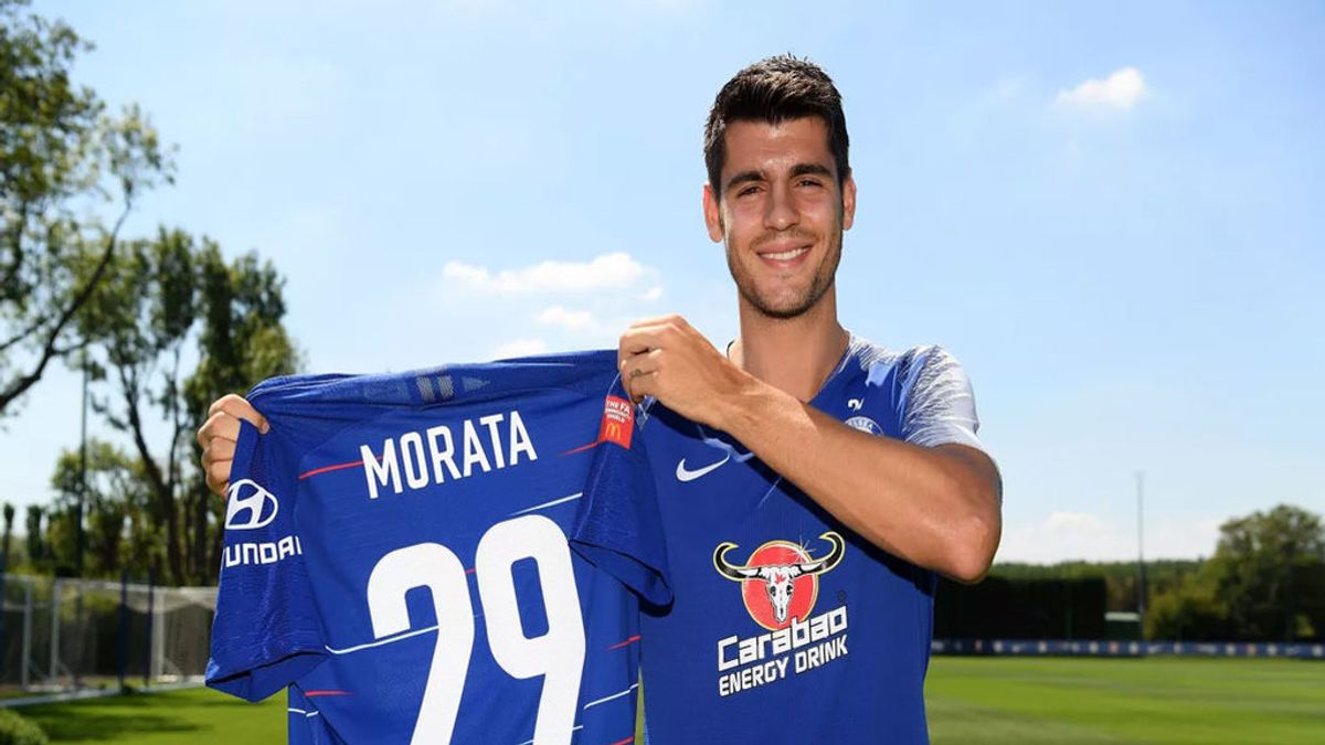 Álvaro Morata cambia de dorsal en el Chelsea tras el nacimiento de sus gemelos