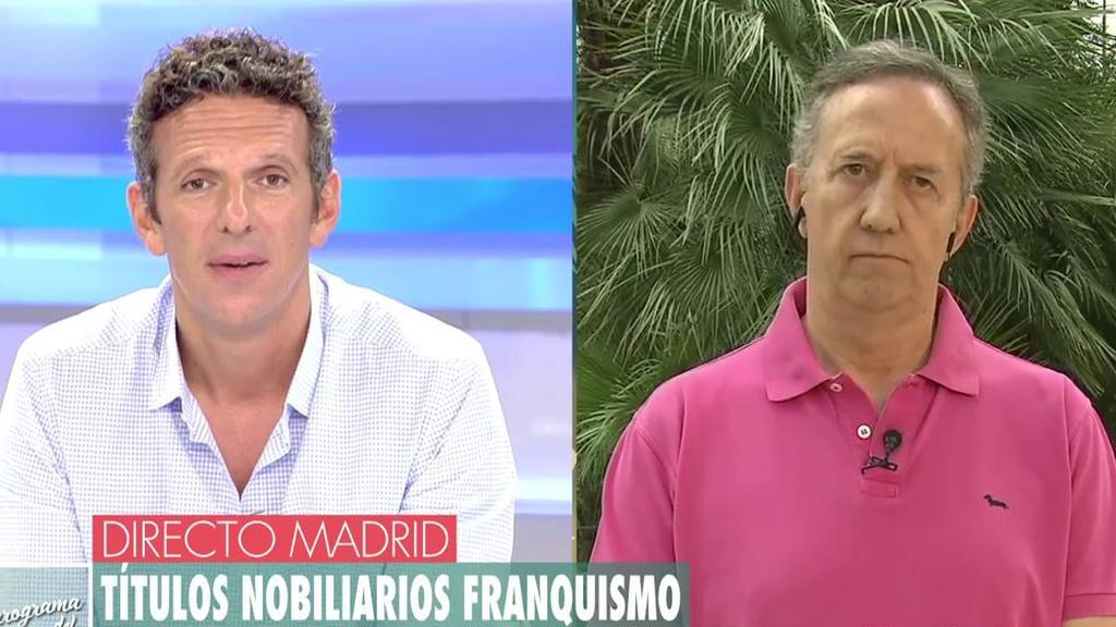 El portavoz de la Fundación Francisco Franco se enfrenta a Joaquín Prat: "Usted se ha creído la mentira"