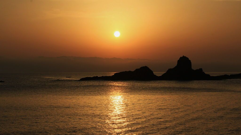 Yeray Andrés en la playa de Saturrarán, Guipúzcoa