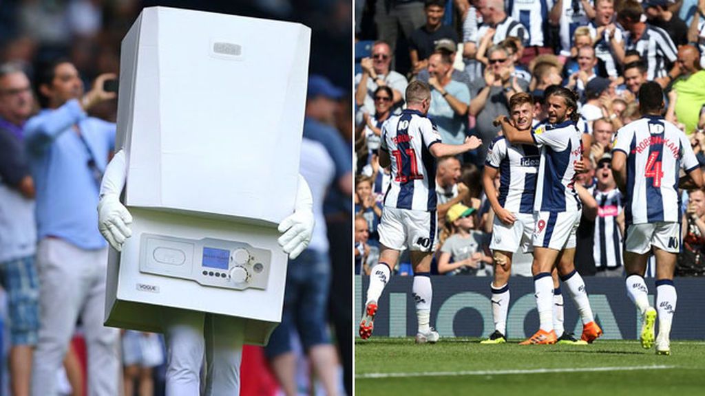 ¡Un caldera! La nueva mascota del West Brom que ya es toda una estrella