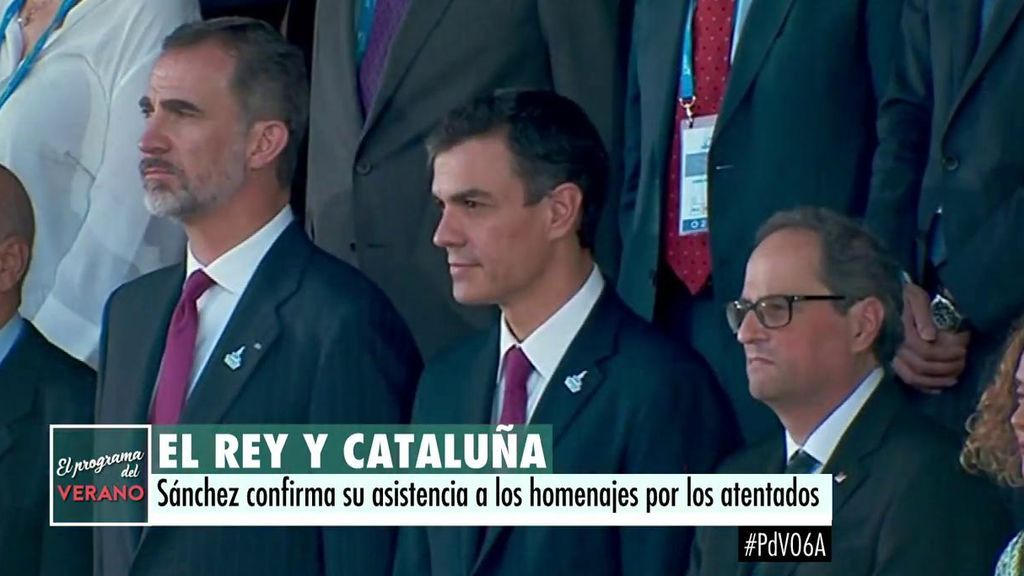 Sánchez confirma asistir junto al Rey al homenaje por los atentados de la Rambla y Cambrills