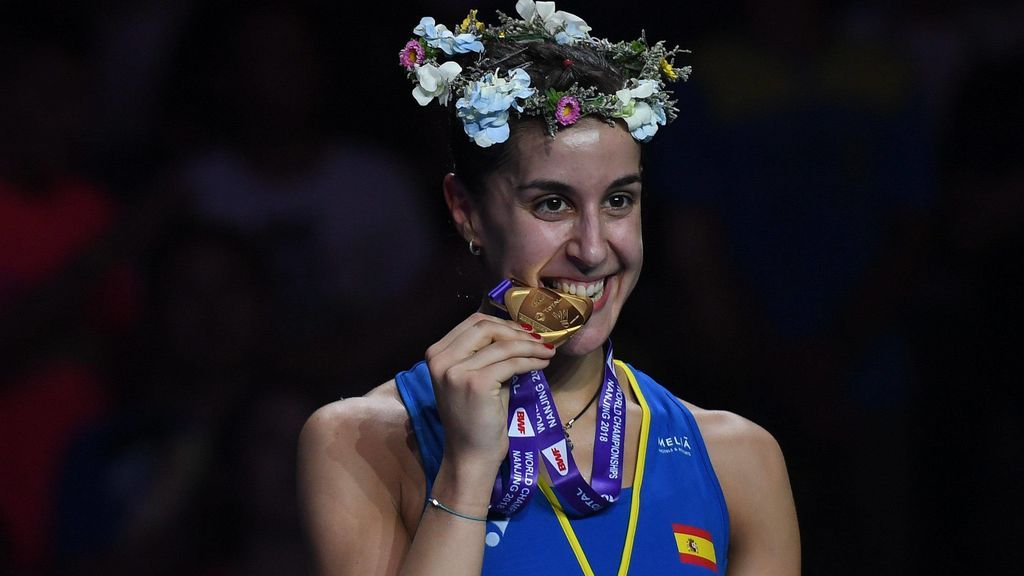 Carolina Marín hace historia al ganar su tercer mundial en Bádminton