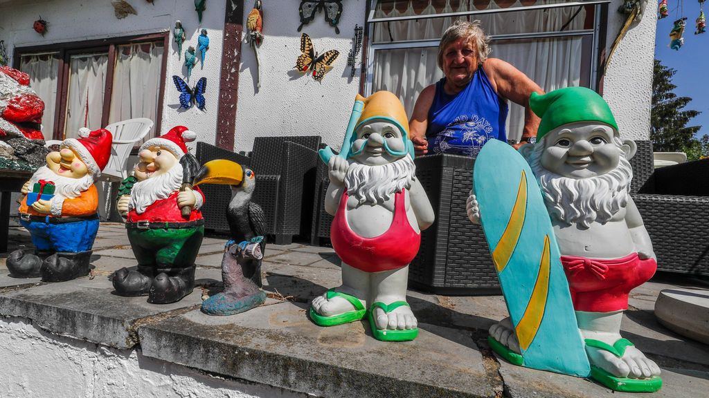 Tiene más de 'los siete enanitos' en su jardín