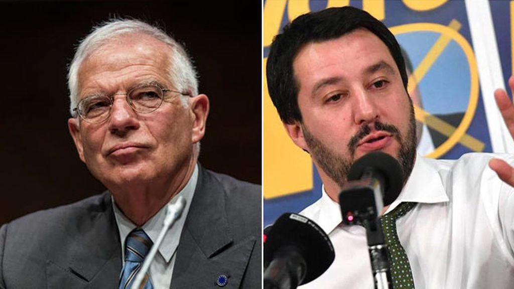 Cruce de acusaciones entre Borrell y Salvini
