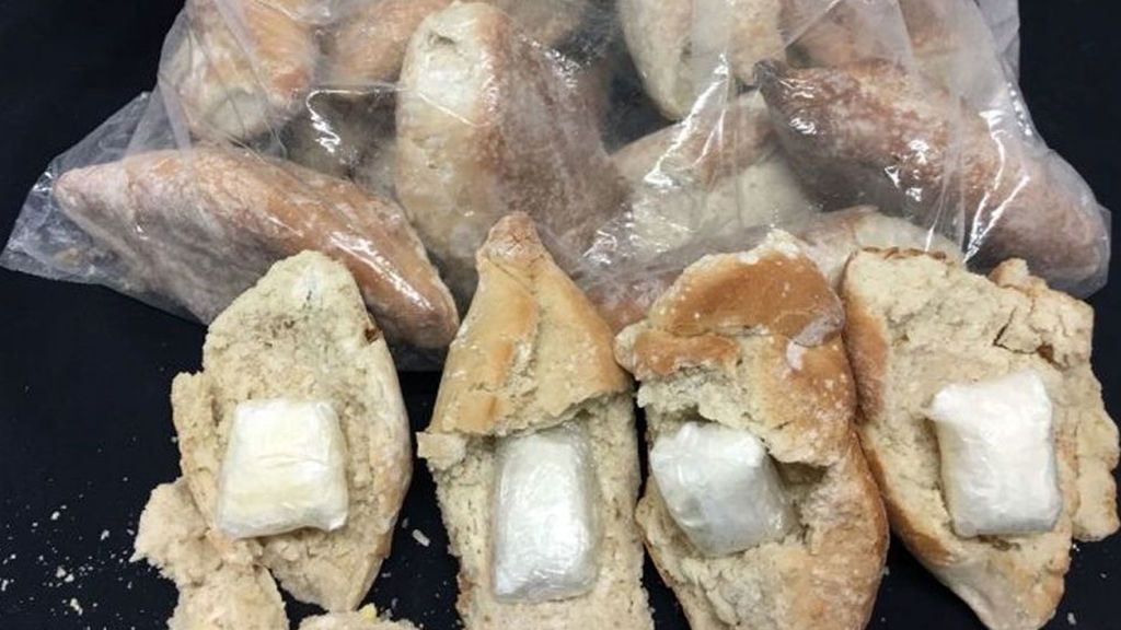 La Policía mexicana confisca un envío de cocaína oculta en panes que viajaban rumbo a EEUU
