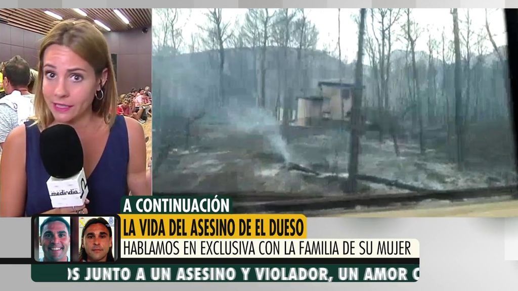 El fuego deja sin casa a algunos afectados por el incendio de Llutxent