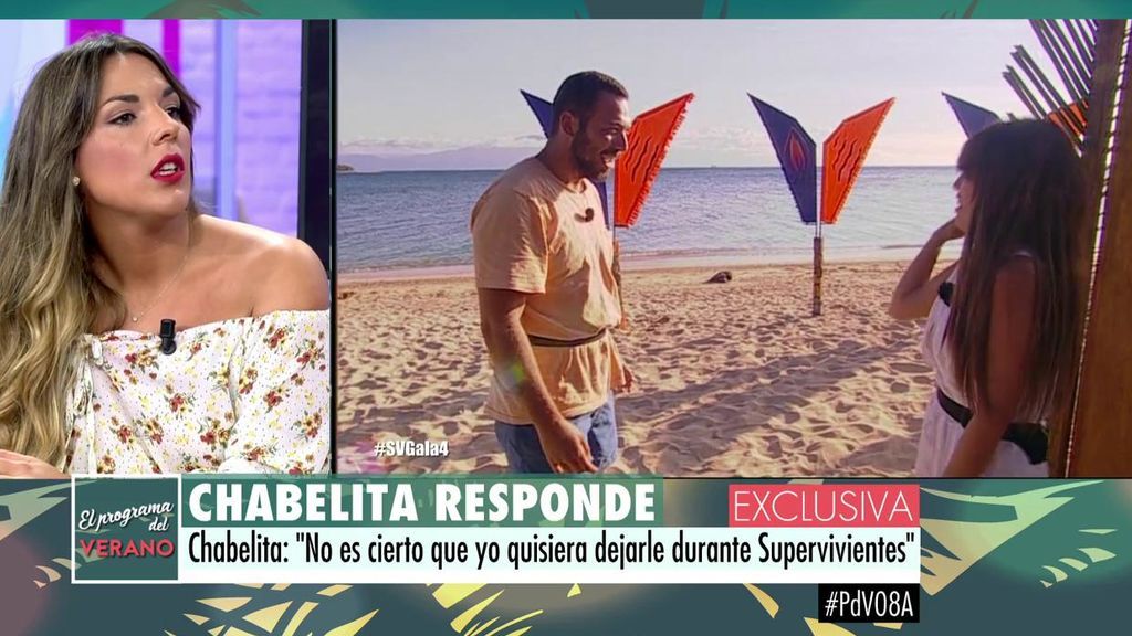 Chabelita responde a los audios de Alberto Isla, en exclusiva: "Yo soy quien habla de mi vida"
