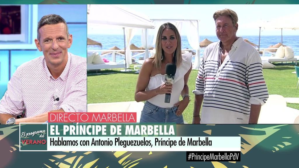 Príncipe de Marbella: "Se tienen que dirigir a mi como su excelencia"