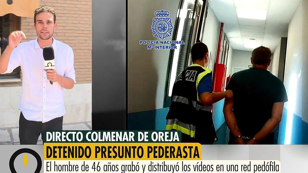 Detenido un presunto pederasta en Colmenar de Oreja (Madrid)