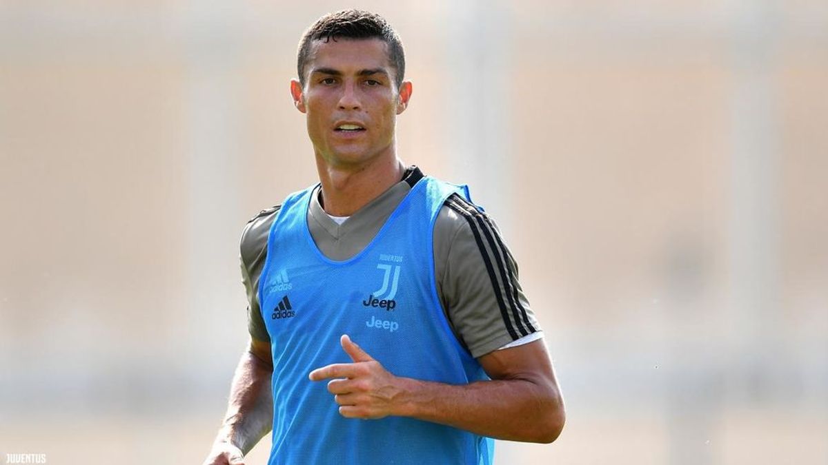 El 'truco' de Rugani para frenar a Cristiano Ronaldo en el entrenamiento de la Juventus