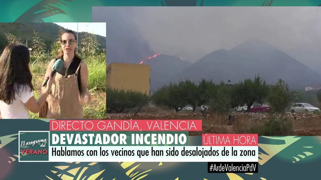 Hablan los afectados por el incendio de Valencia: "No nos evacuaron, salimos corriendo  con el fuego encima"
