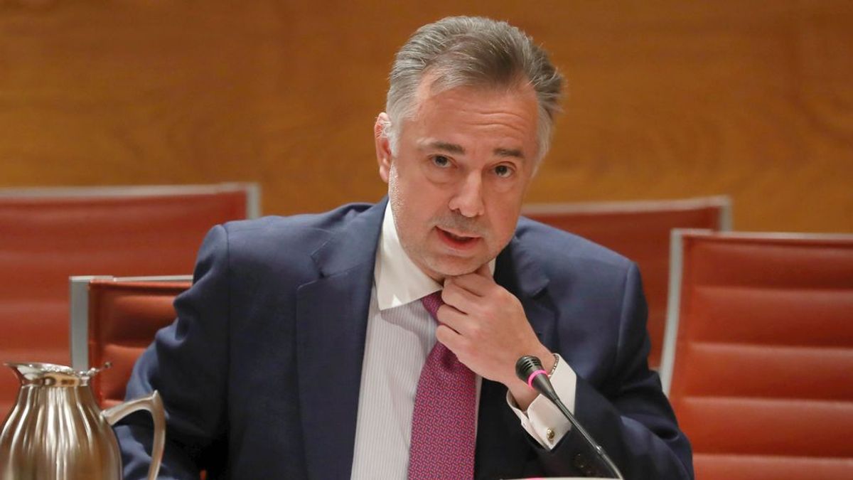 Jenaro Castro, durante su intervención en el Senado como candidato al Consejo de Administración de RTVE el 3 de julio de 2018.