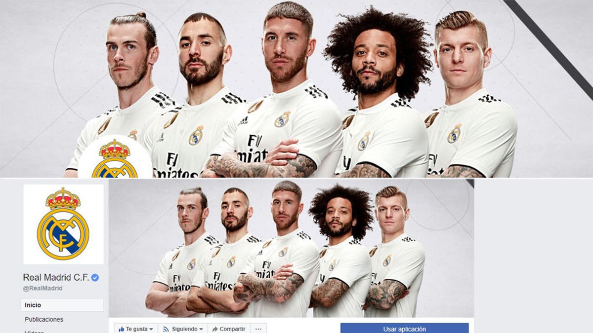 El Real Madrid elimina a Cristiano y Zidane del diseño de sus redes... ¡y se olvida de Luka Modric!