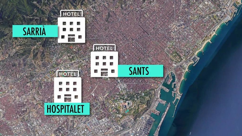 "La maniataron y violaron tras entrar en su habitación  a la fuerza": así fueron las tres agresiones en hoteles de Barcelona