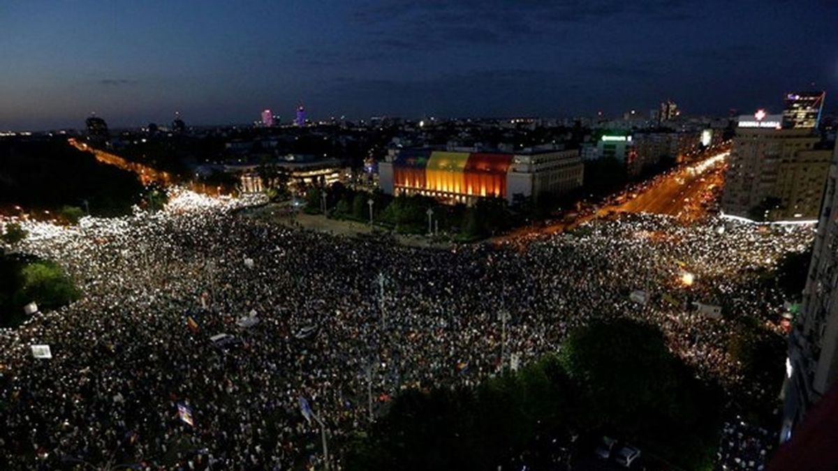 La protesta anticorrupción en Rumanía se vuelve violenta
