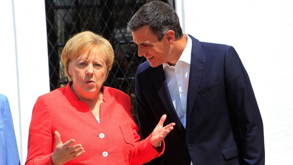 Sánchez y Merkel: sintonía en Doñana