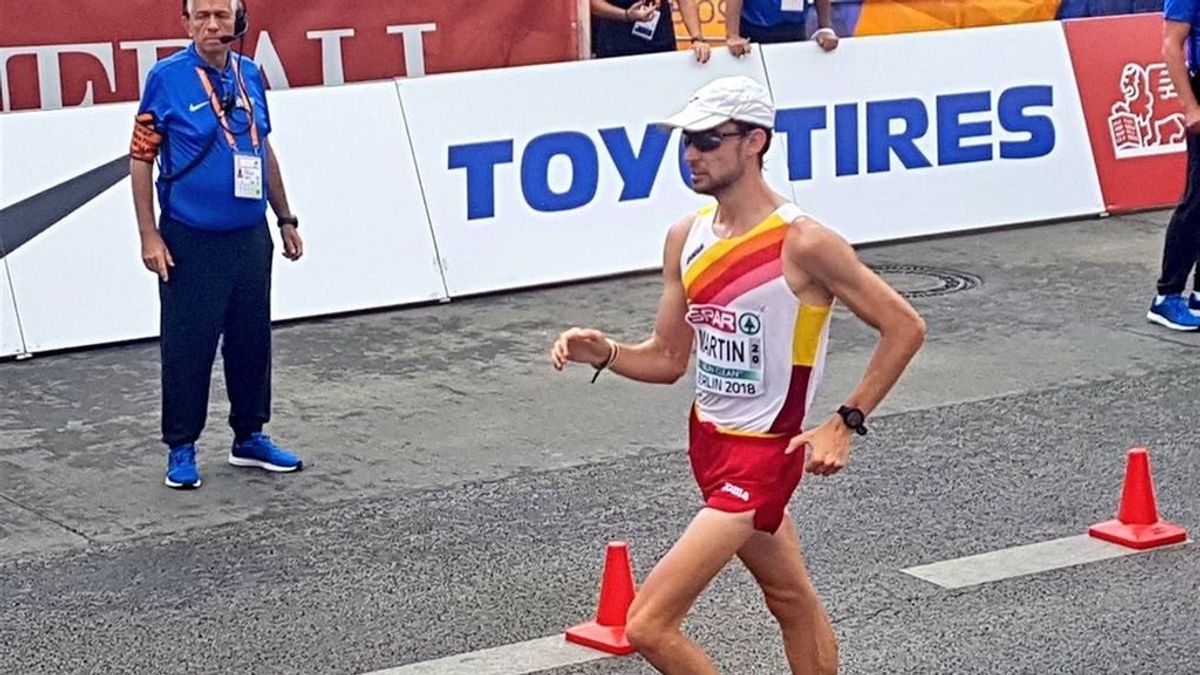 Álvaro Martín, campeón de Europa en los 20 kilómetros marcha Álvaro Martín, campeón de Europa en los 20 kilómetros marcha