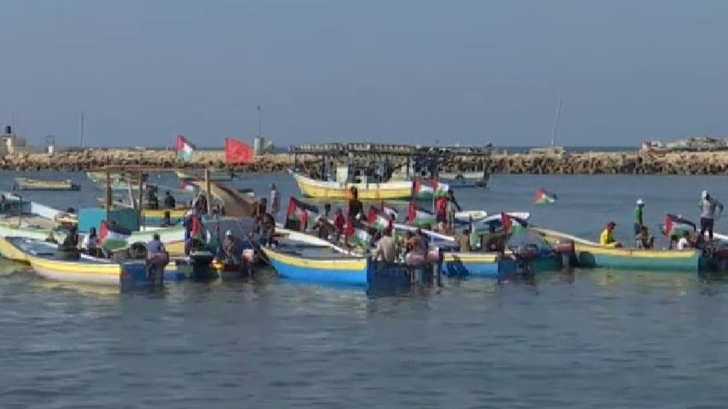 Una flotilla intenta romper el bloqueo israelí