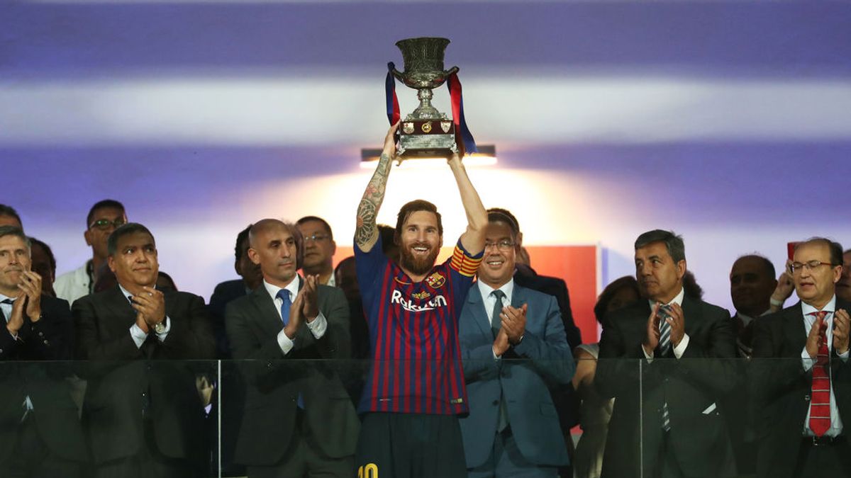 El  Barcelona, campeón de la Supercopa tras vencer al Sevilla en Tánger (1-2)