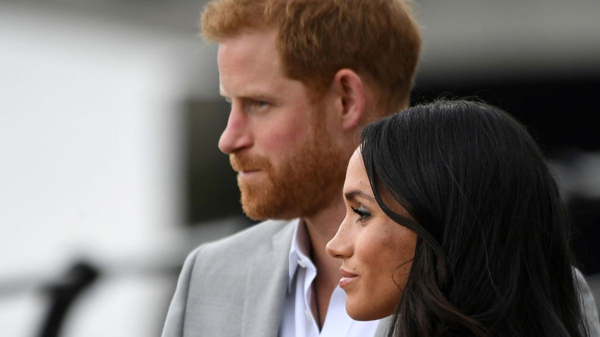 El Príncipe Harry y Meghan Markle en julio de 2018.