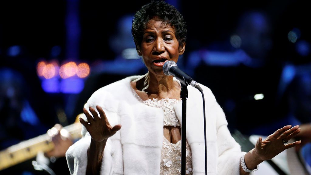 Aretha Franklin, en noviembre de 2017