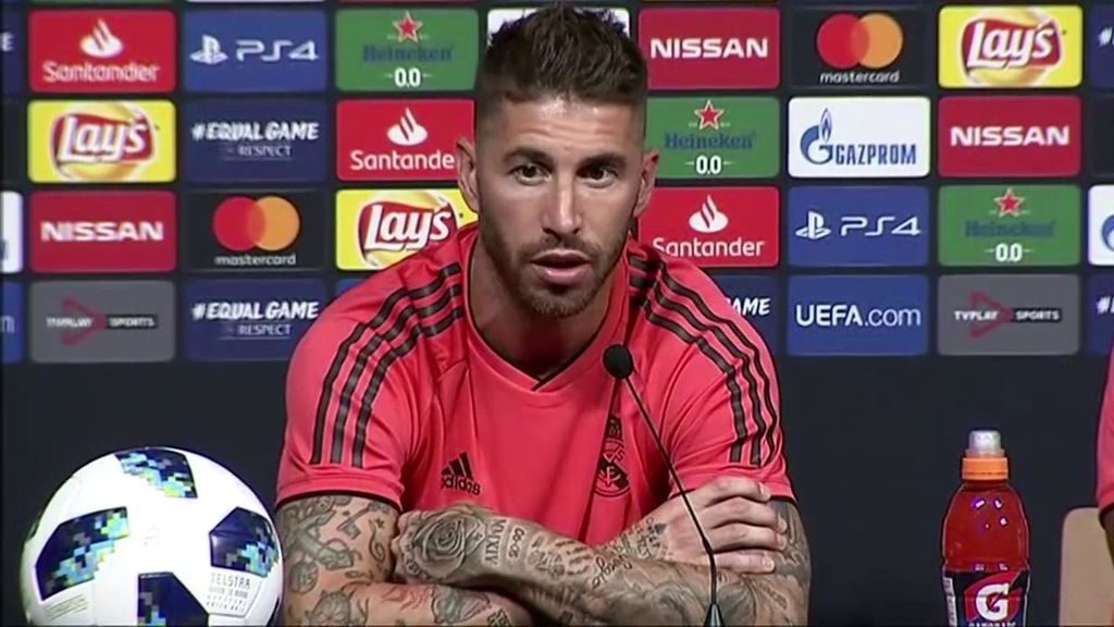 El dardo de Ramos, sobre Klopp: "Le he votado para mejor del año, para que se quede más tranquilo"