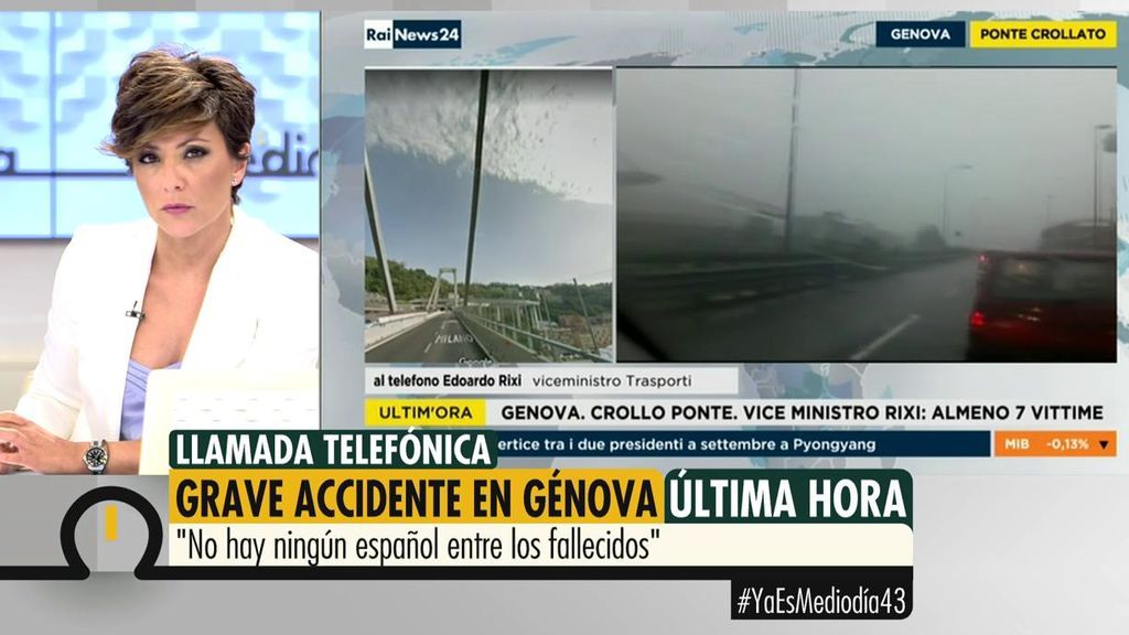 Miguel Cazarza, del consulado español en Italia: “En la zona no vivían españoles pero aún se debe confirmar la identidad de los fallecidos”