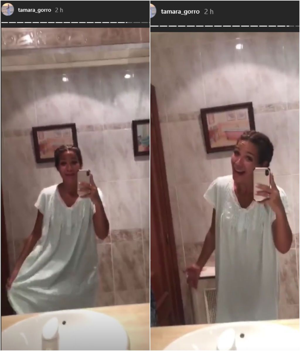 camisón Tamara Gorro
